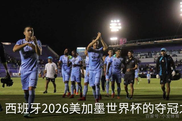 西班牙2026美加墨世界杯的夺冠之路